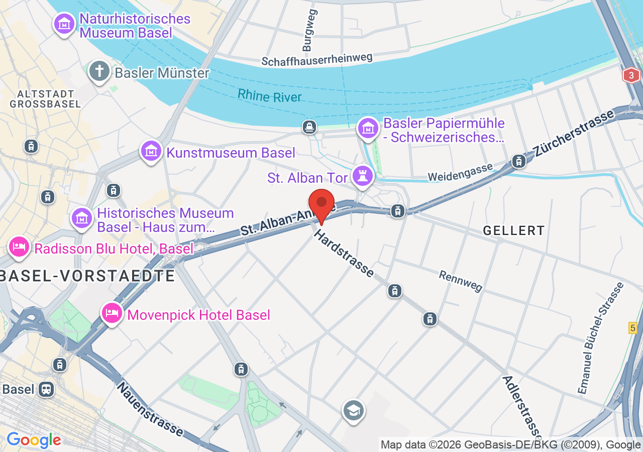 Hardstrasse 1, 4052 Basel